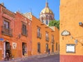 Colorful San Miguel Street, Mexico